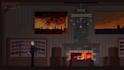 draw a pixel art game environment