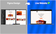 convert figma to HTML responsive website