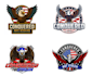 design unique eagle logo