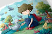 draw captivating children book and storybook illustrations