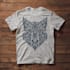 create animal linocut tshirt design for brands