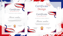 design a professional certificate for awards, courses or events