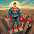 design an amazing superhero pop art