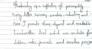 beautiful,elegant and artistic handwritten text