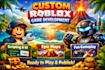 develop roblox full game with professional scripting and gameplay