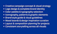do elegant art direction, visual identity, mood board, style guide
