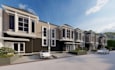 redesign 3d estate housing,duplex townhouse,cluster apartment,cgi mansion render