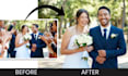 edit and retouch wedding photos using ai