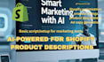 create converting ai powered shopify product description