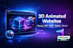 do 3d animation website development, webgl opengl webar r3f gsap threejs website