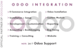 odoo integration, odoo official, odoo developer