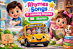 3d pixar style ai animation, ai storytelling, kids song, learning videos