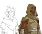 draw unique character design