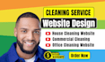 build house cleaning website cleaning service website cleaning business website
