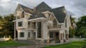 create realistic 3d house exterior rendering