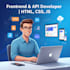 design a modren responsive websites using HTML CSS bootstrap javascript