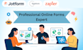 create jotform with conditional logic, automation and integrations
