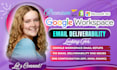 fix google workspace email deliverability, systeme io, squarespace dns issues