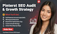 audit your account and create pinterest SEO growth strategy