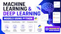 build machine learning and deep learning models using python