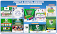 be your dedicated graphic designer and art director for social media