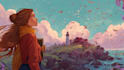 create digital art and background illustration for you