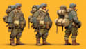 draw 2d game art military character design