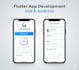 do flutter mobile app development , android app and ios app development