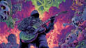 draw stoner rock, heavy metal, psychedelic art