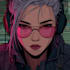 make a cyberpunk illustration