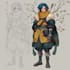 character and oc design, concept, dnd art