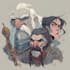 make a fantasy character ilustration