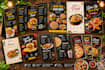 do amazing restaurant modern menu, menu board design