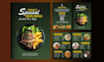 do amazing restaurant modern menu, menu board design