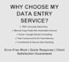 do fast and accurate data entry, copy paste and excel work