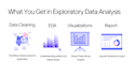 do exploratory data analysis and visualization using python