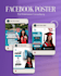 design unique facebook poster, banner, flyer, ads poster