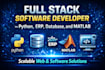 software developer full stack python script erp database design matlab simulink