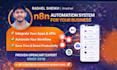 create n8n automation system for your business
