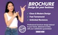 design and edit brochure, flyer within a day