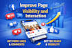 provide facebook page engagement support for better visibility