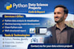 do python and data science projects with report and code