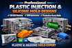 create professional plastic injection and silicone mold designs