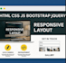design , redesign and develop modern custom website with HTML,CSS,js