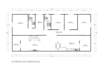 autocad 2d floor plan redraw from PDF, sketch or image