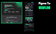 design animated webflow websites for blogs, ecommerce