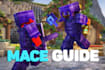 teach you minecraft elytra mace pvp and standard mace pvp