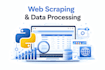 develop python scripts, automation, web scraping and apis