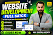 be full stack web developer full stack developer for custom website development