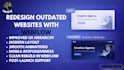 redesign outdated website using webflow ux and animations